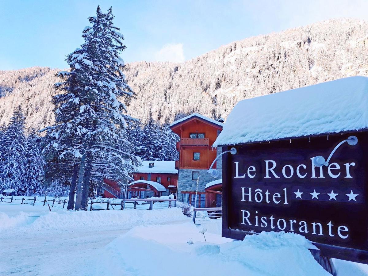 Le Rocher Hotel Champoluc Dış mekan fotoğraf